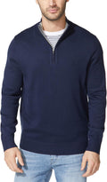 Nautica Men's Quarter-Zip Sweater
