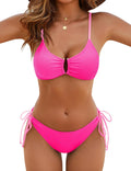 Blooming Jelly Womens Sexy Bikini Sets Cheeky Bathing Suit U-Wire Swimsuits