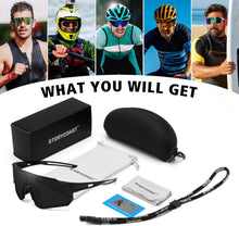 Load image into Gallery viewer, STORYCOAST Polarized Sports Sunglasses for Men Women,Driving Fishing Cycling Mountain Bike Sunglasses UV400 Protection