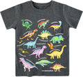 Lovekider Boys Graphic T-Shirt, Cotton Short Sleeve Shirt for Kid Ages 3-8