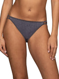 Vanity Fair Women's Illumination String Bikini Panties, Silky Stretch & Satin Trim