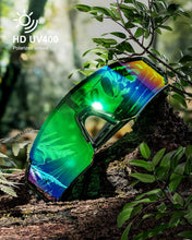 Load image into Gallery viewer, Polarized Sports Sunglasses for Men Women, UV400 Protection Mens Sunglasses Wrap Around Sun Glasses for Cycling Running