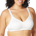 Playtex Women's Wireless Bra, 18 Hour Plus-Size Bras Available, Full Coverage, Smoothing, 4693, Single or 2-Pack
