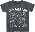 Lovekider Boys Graphic T-Shirt, Cotton Short Sleeve Shirt for Kid Ages 3-8