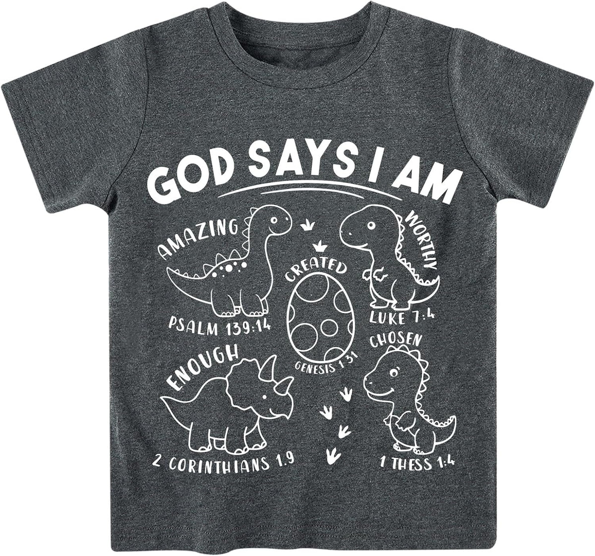 Lovekider Boys Graphic T-Shirt, Cotton Short Sleeve Shirt for Kid Ages 3-8