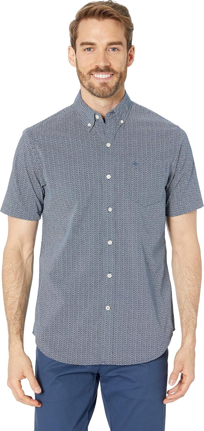 Dockers Mens Regular Fit Short Sleeve Casual Shirt (Standard and Big & Tall)