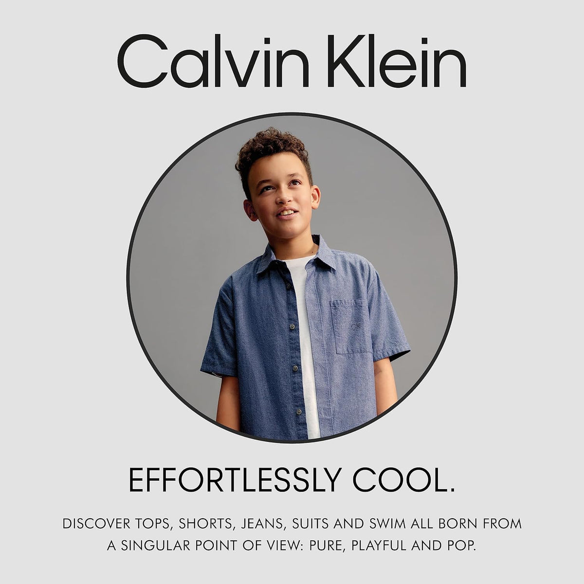 Calvin Klein Boys Short Sleeve Micro Pique Solid Polo, Button Closure, Soft & Comfortable