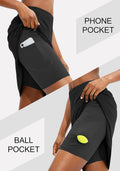 Viodia Women's 20" Knee Length Skorts Skirts UPF50+ Athletic Tennis Golf Skirt for Women Casual Summer Skirts