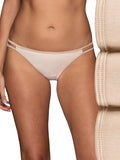 Vanity Fair Women's Illumination String Bikini Panties, Silky Stretch & Satin Trim