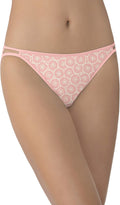 Vanity Fair Women's Illumination String Bikini Panties, Silky Stretch & Satin Trim