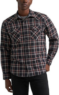 Wrangler Men's Iconic Regular Fit Snap Shirt