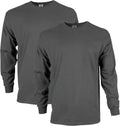 Gildan Adult Ultra Cotton Long Sleeve T-Shirt, Style G2400, Multipack
