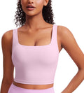 CRZ YOGA Butterluxe Square Neck Crop Tank Top