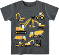 Lovekider Boys Graphic T-Shirt, Cotton Short Sleeve Shirt for Kid Ages 3-8
