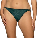 Vanity Fair Women's Illumination String Bikini Panties, Silky Stretch & Satin Trim