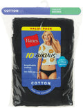 Hanes Women's Underwear Pack, 10-Pack, Full-Coverage Cotton Blend Panties, Moisture-Wicking Underwear for Women