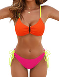 Blooming Jelly Womens Sexy Bikini Sets Cheeky Bathing Suit U-Wire Swimsuits