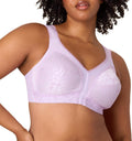 Playtex Women's Wireless Bra, 18 Hour Plus-Size Bras Available, Full Coverage, Smoothing, 4693, Single or 2-Pack