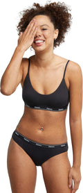 Hanes Women's Originals Bikini Panties, Breathable Stretch Cotton Underwear, Assorted, 6-pack