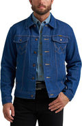 Wrangler Men's Cowboy Cut Western Unlined Denim Jacket