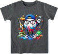 Lovekider Boys Graphic T-Shirt, Cotton Short Sleeve Shirt for Kid Ages 3-8