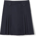 French Toast Big Girls' Front Pleated Skirt with Tabs