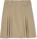 French Toast Big Girls' Front Pleated Skirt with Tabs