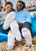 Hanes Men's Double Tough Crew Socks | Moisture Wicking Socks, Multipack