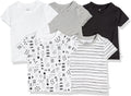HonestBaby Baby Toddler & Kids' 100% Organic Cotton Short Sleeve T-Shirts (10-Pack)