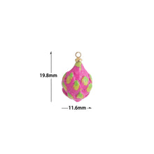 Load image into Gallery viewer, Cute Enamel Dragon Fruit Charm Pendant,Sku#LK1239