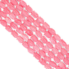 Load image into Gallery viewer, 9x13mm Pink Cabbage Resin Beads, Sku#U2050