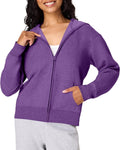 Hanes Women's EcoSmart Fleece Sweatshirt for Women, Soft Midweight - Full-Zip Hoodie, Sweatshirt, or 1/4 Zip