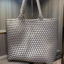 Load image into Gallery viewer, Handwoven Woven Shoulder Bag - Premium PU Leather Underarm Bag for Women