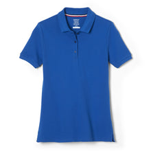 Load image into Gallery viewer, French Toast Women's Cotton Blend Stretch Pique Short Sleeve Polo Shirt