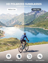 Load image into Gallery viewer, Lamicall 22g Polarized Sports Sunglasses - UV400 Protection Men Women Sun Glasses for Driving Running Cycling Baseball Golf