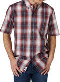 Wrangler Authentics Men's Short Sleeve Classic Plaid Shirt