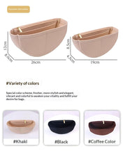 Load image into Gallery viewer, Multi-Compartment Felt Cosmetic Bag