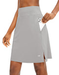 Viodia Women's 20" Knee Length Skorts Skirts UPF50+ Athletic Tennis Golf Skirt for Women Casual Summer Skirts