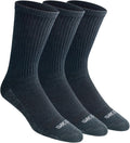Dickies Men's Dri-tech Original Moisture Control Crew Socks, Available in M-xxl (6, 12, 18 Pairs)