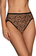 Vanity Fair Women's Illumination Hi Cut Panties, Silky Stretch & Satin Trim