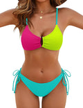 Blooming Jelly Womens Sexy Bikini Sets Cheeky Bathing Suit U-Wire Swimsuits