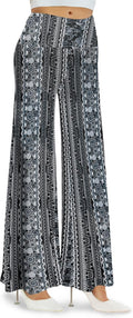 Arolina Palazzo Pants for Women Wide Leg Flowy Pants Casual Comfy High Waist Summer Pants
