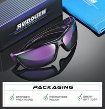 Load image into Gallery viewer, Nitrogen Polarized Wrap Around Sport Sunglasses for Men Women UV400 Driving Fishing Running Sun Glasses