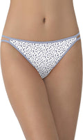 Vanity Fair Women's Illumination String Bikini Panties, Silky Stretch & Satin Trim