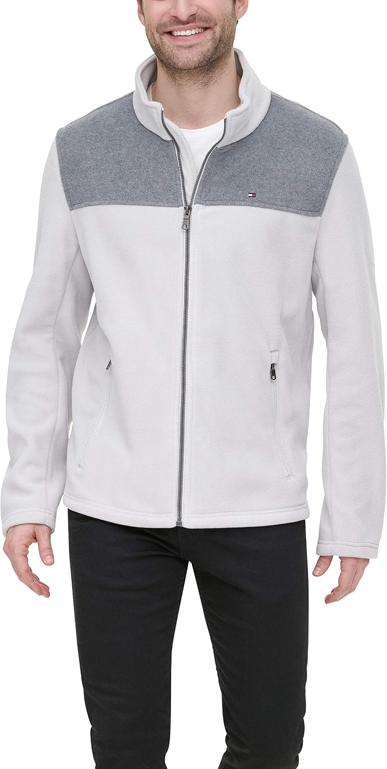 Tommy Hilfiger Men's Classic Zip Front Polar Fleece Jacket