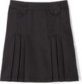 French Toast Big Girls' Front Pleated Skirt with Tabs