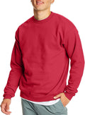 Hanes Men's Sweatshirt, EcoSmart Fleece Crewneck Sweatshirt, Big & Tall Available, 1 or 2-Pack