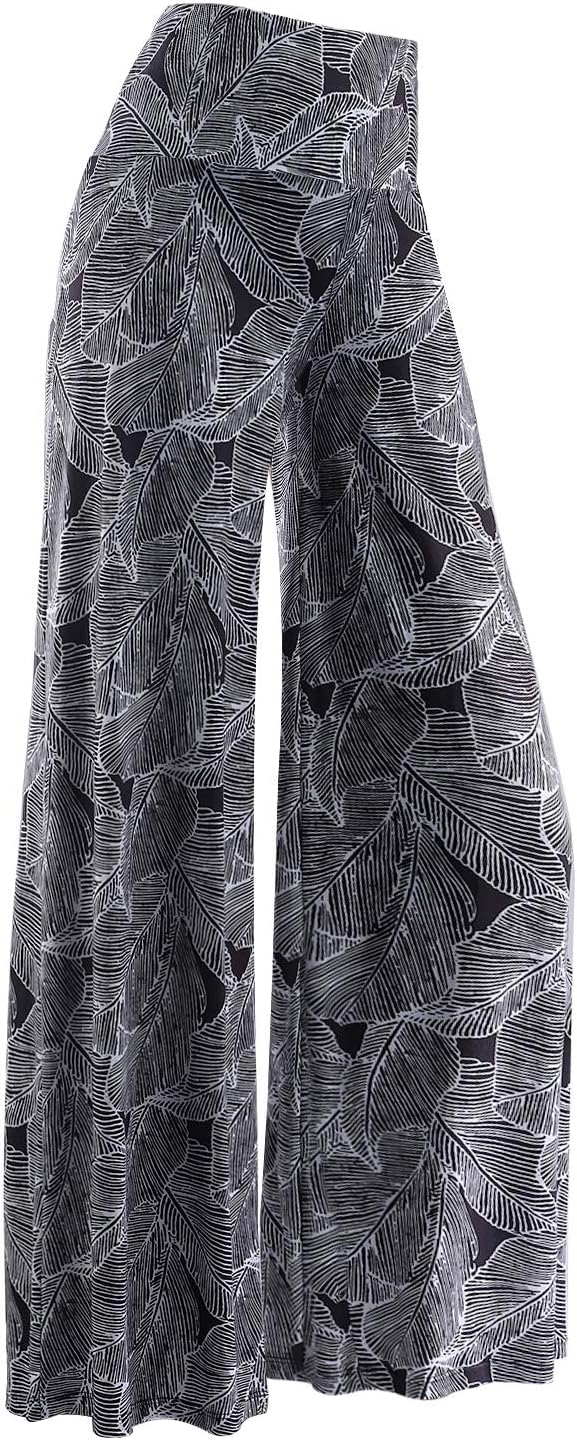 Arolina Palazzo Pants for Women Wide Leg Flowy Pants Casual Comfy High Waist Summer Pants
