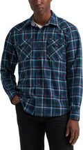 Wrangler Men's Iconic Regular Fit Snap Shirt
