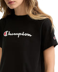Champion Women's Classic Short Sleeve Graphic T-Shirt, Classic Script Logo